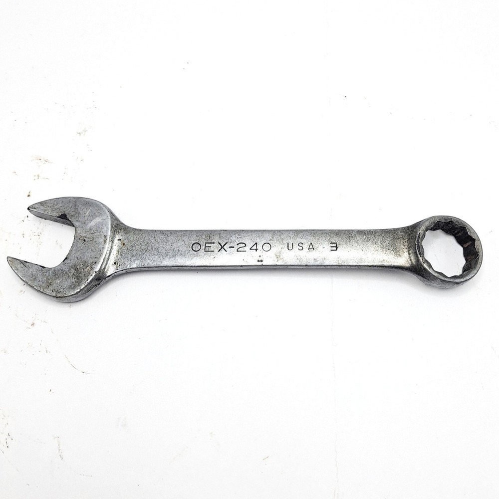 Snap On Wrench 3/4 SAE Vintage USA Combination‎ Open Box End Mechanic Tool - Picture 2 of 7